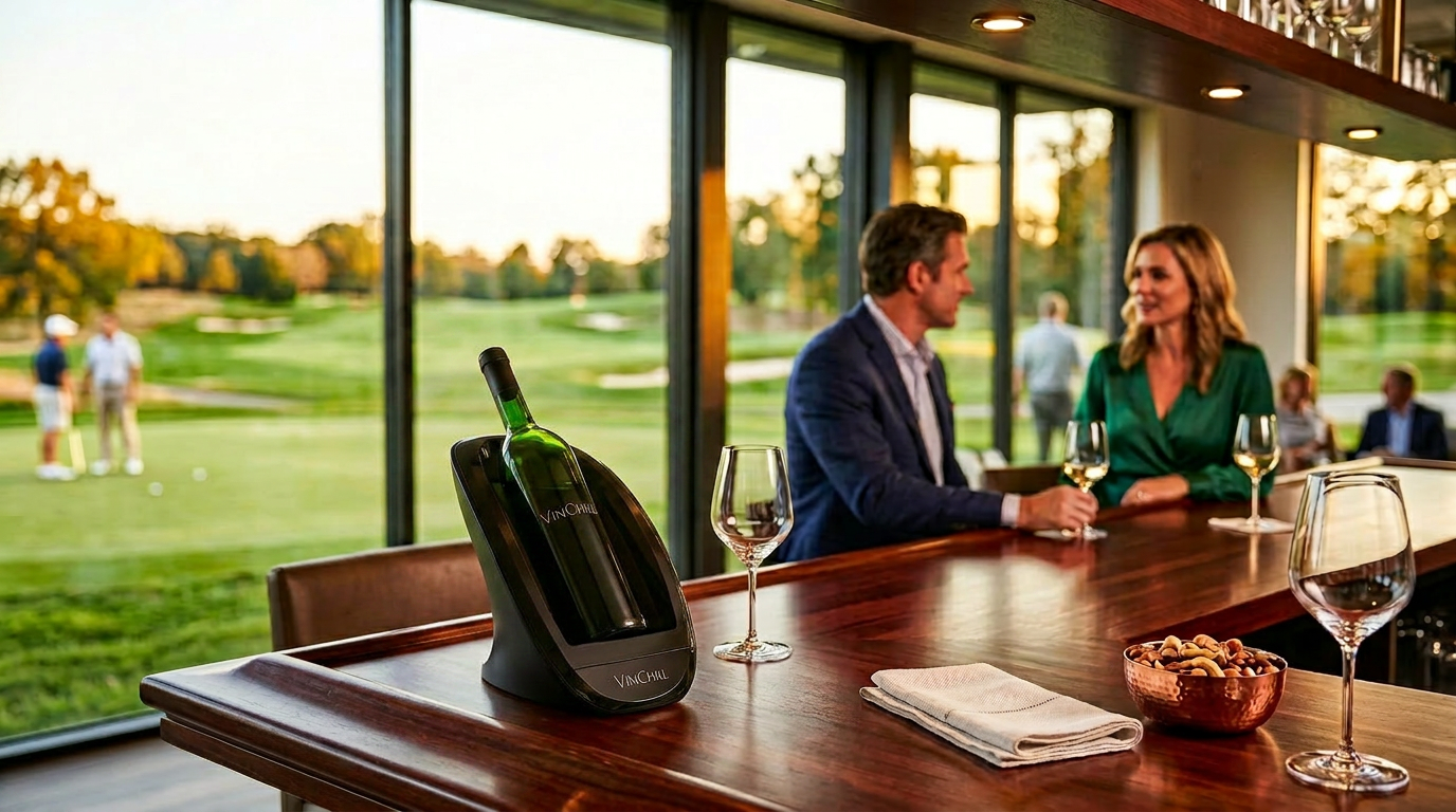 Country club terrace